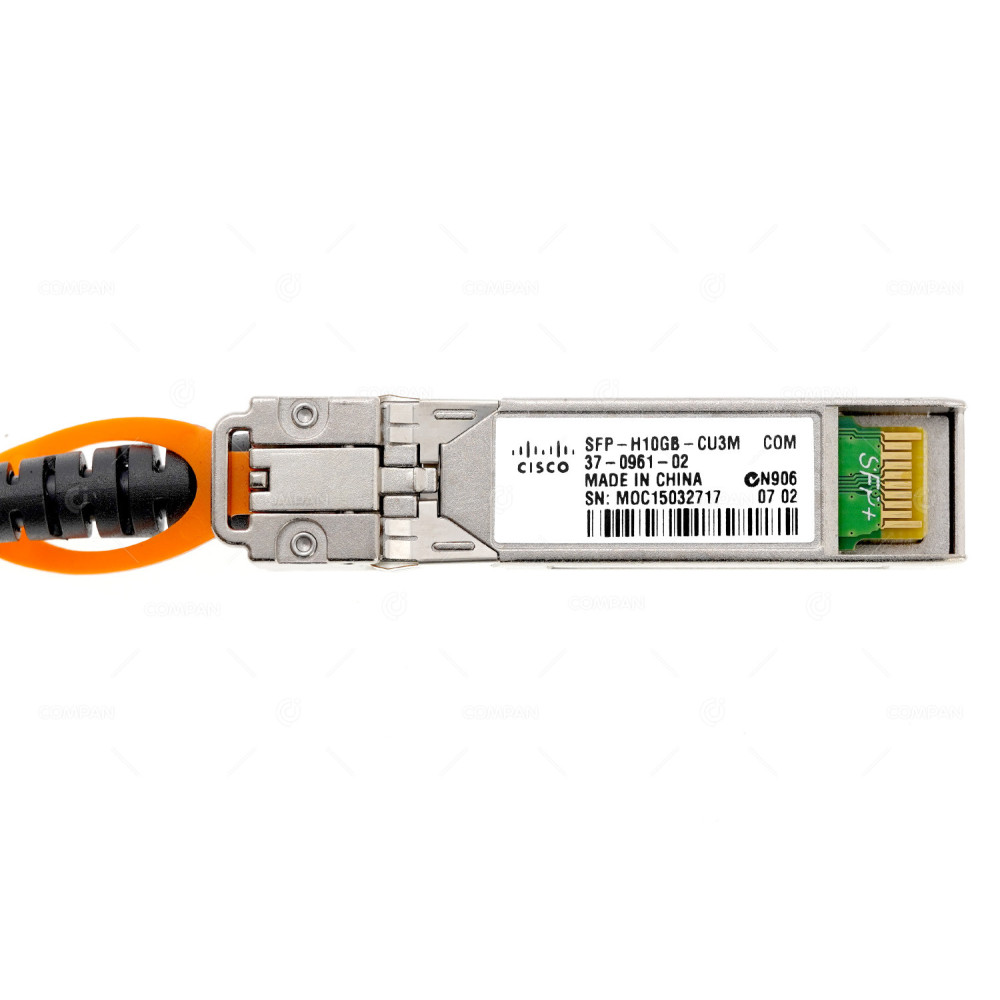 37-0961-02 CISCO 10G BASE-CU TWINAX SFP+ PASSIVE CABLE 3M